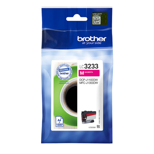 Brother LC-3233M ink cartridge 1 pc(s) Original Standard Yield Magenta Brother LC-3233M ink cartridge 1 pc(s) Original Standard Yield Magenta